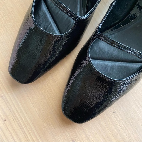 Zara black patent strappy maryjane heels - Picture 11 of 15